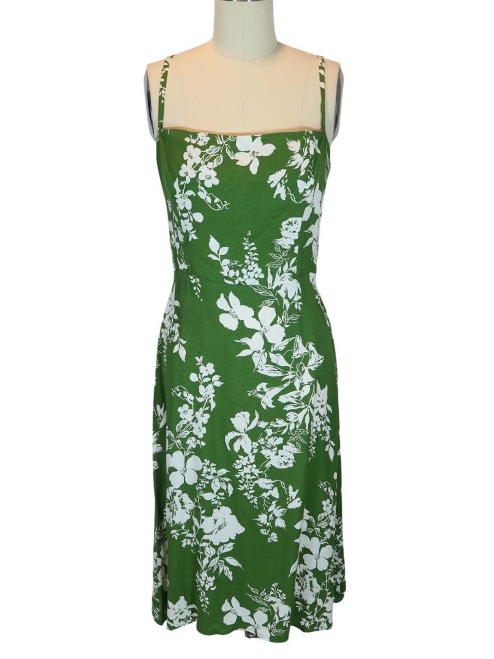 REFORMATION Afternoon Midi Dress in Mystique Floral Size 8 Preppy Brunch Tea